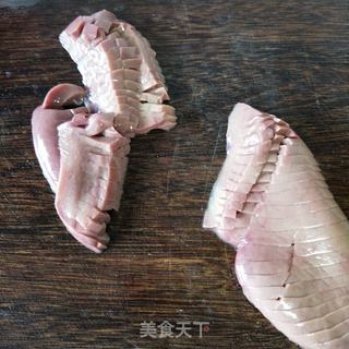 青蒜苗炒腰花的做法步骤:4
