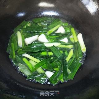 青蒜苗炒腰花的做法步骤:9
