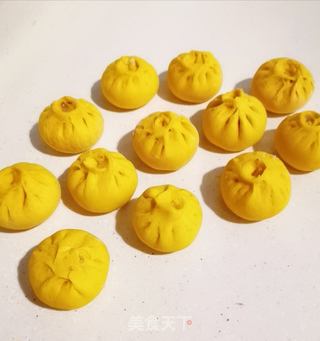 南瓜?小肉包的做法步骤:14
