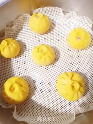 南瓜?小肉包的做法步骤:15
