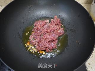 大葱炒牛肉的做法步骤：4