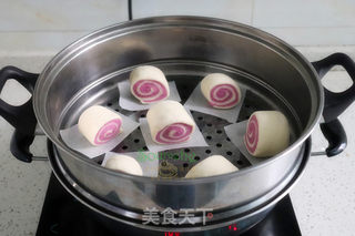 紫薯馒头卷的做法步骤:11