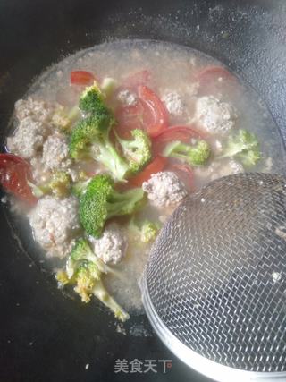 豆腐肉丸汤的做法步骤:5