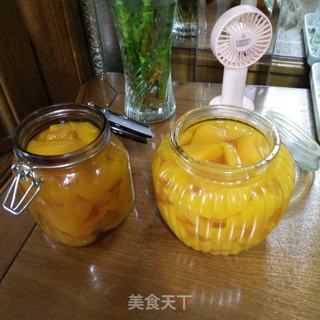 黄桃罐头的做法步骤:9