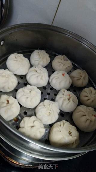 素馅包子的做法步骤:4