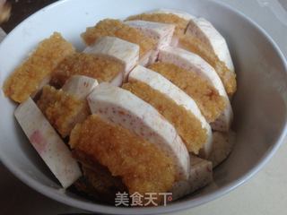 芋头扣肉的做法步骤:7