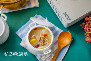 老鸭萝卜汤的做法步骤:12