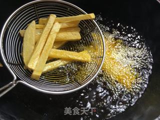 自制炸薯条的做法步骤：6