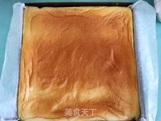 奶油栗蓉蛋糕卷的做法步骤:14