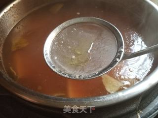 莲藕绿豆汤的做法步骤:7
