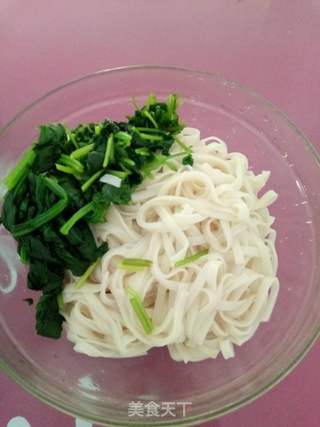 芝麻酱拌面条的做法步骤:4
