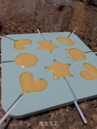 自制牛奶棒棒糖的做法步骤:8