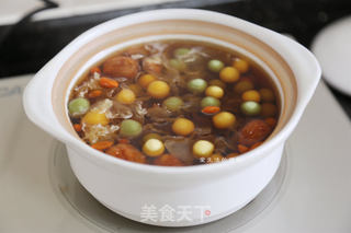糯米圆子银耳羹的做法步骤:8