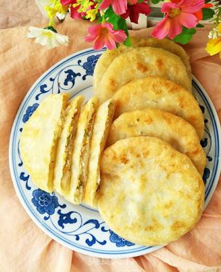 白萝卜丝鸡蛋馅饼的做法步骤:10