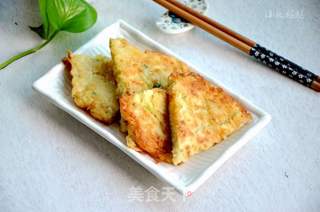 萝卜银鱼鸡蛋饼的做法步骤:10