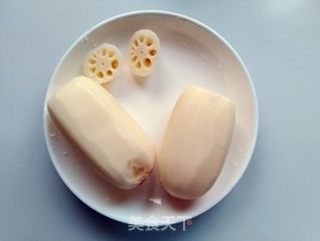 杂粮桂花糖藕的做法步骤:3