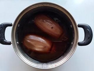 杂粮桂花糖藕的做法步骤:7