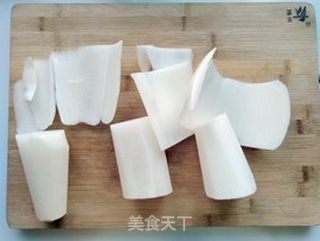 糖醋萝卜皮的做法步骤:2