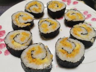 紫菜肉松卷的做法步骤:10