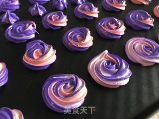 星空蛋白糖曲奇的做法步骤:11