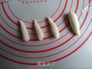 象形小白菜馒头的做法步骤:7