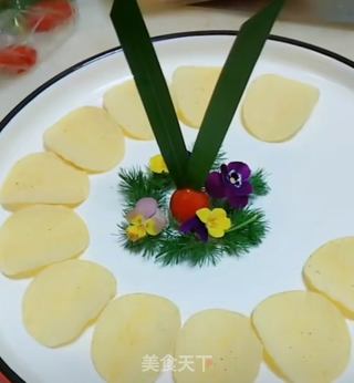 脆薯三文鱼的做法步骤：7
