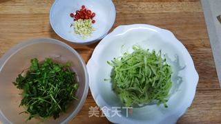 凉拌青萝卜丝的做法步骤:5