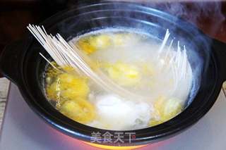番茄热汤面的做法步骤:6