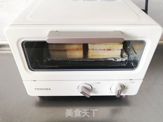 十分钟快手早餐【芝士培根厚土司片】的做法步骤:8