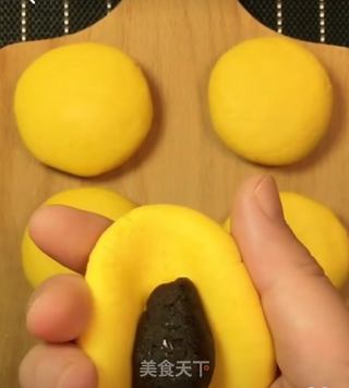 胡萝卜豆沙包的做法步骤:5