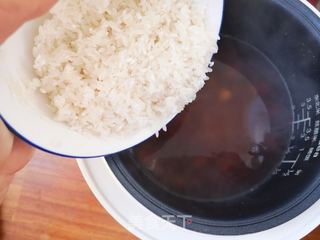 红豆莲子米饭的做法步骤:5