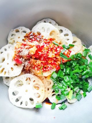 凉拌藕片的做法步骤:10