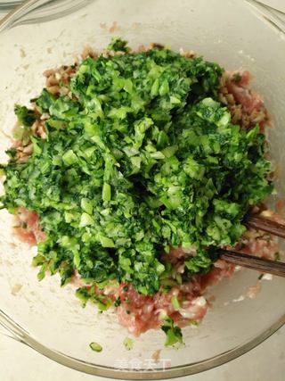香菇青菜大馄饨的做法步骤:7