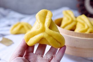 南瓜红糖三角的做法步骤:9
