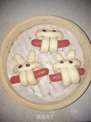 简简单单的花馍:萌兔乖乖的做法步骤:10