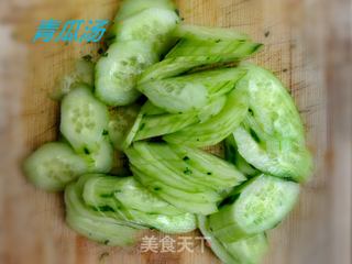 四季养生青瓜汤的做法步骤:4