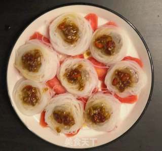 虾仁怎么做好吃_虾仁的做法_教你怎样做好吃有营养的蒜蓉粉丝蒸虾的做法步骤:5