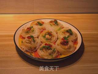 虾仁怎么做好吃_虾仁的做法_教你怎样做好吃有营养的蒜蓉粉丝蒸虾的做法步骤:7