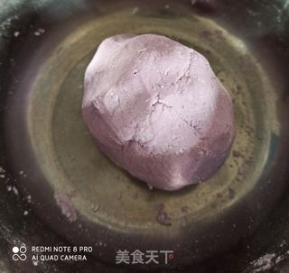 紫薯珍珠丸子的做法步骤:2