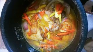 新疆抓饭(电饭煲版)的做法步骤:6