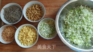 白萝卜鸡蛋包子的做法步骤:4