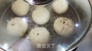 白萝卜鸡蛋包子的做法步骤:15