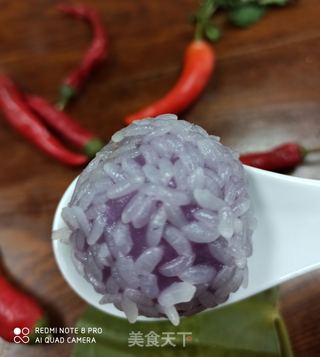 紫薯珍珠丸子的做法步骤:11