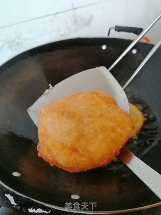 红豆黄金饼的做法步骤:4