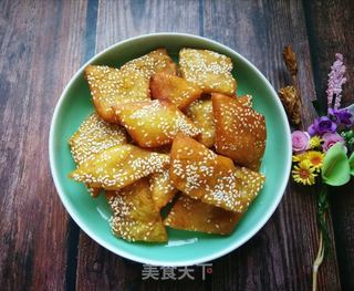 炸柿子糕的做法步骤:13