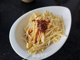 凉拌卜留克丝的做法步骤:7