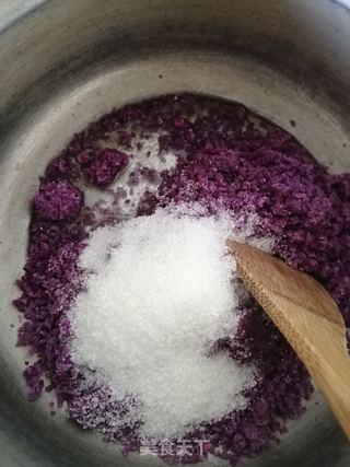 紫薯泥的做法步骤:8
