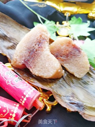 咸蛋黄肉粽的做法步骤:12