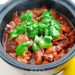 鸡公煲的做法步骤:11