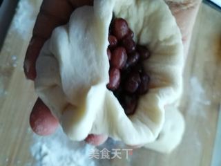 紫薯包,红豆包,豆浆。的做法步骤:18